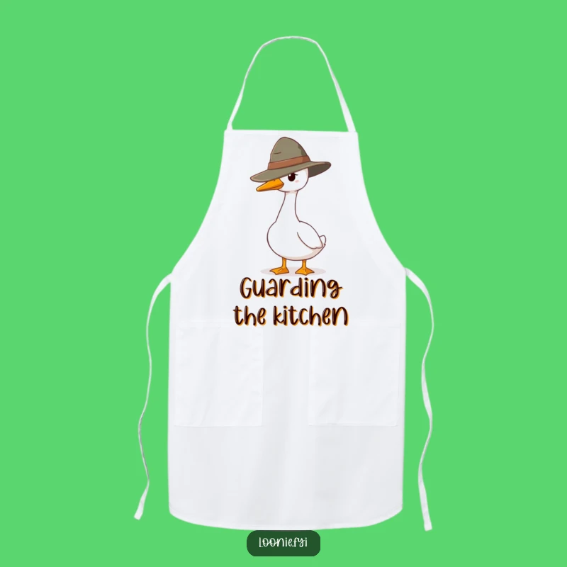 Funny Goose Ranger Apron: Kitchen Character Guarding, Perfect Funny Gift
