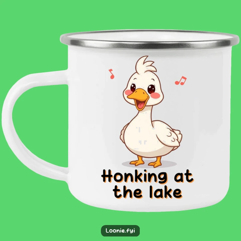 Funny Canadian Goose Camping Mug: Happy Honks on Every Adventure!