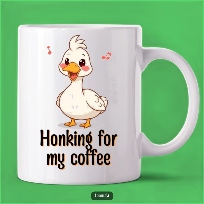 Funny Canadian Goose Mug: Hilarious Goose Gift for a Honking Good Time!