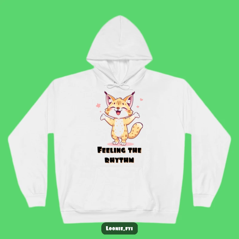 Funny Lynx Jig Hoodie - Cozy Dance Sweatshirt, Ultimate Funny Gift for Lynx Fans