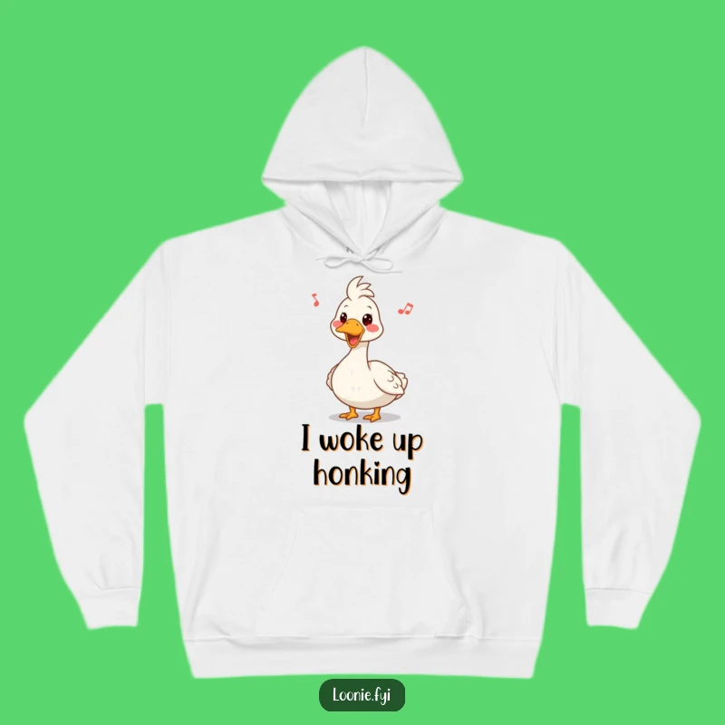 Funny Canadian Goose Hoodie: Cozy Up with Honking Humor!