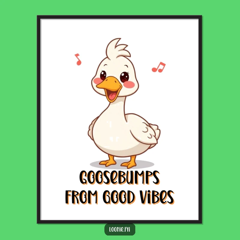 Funny Free Printable Wall Art: Canadian Goose Honking, Quirky Downloadable Decor!