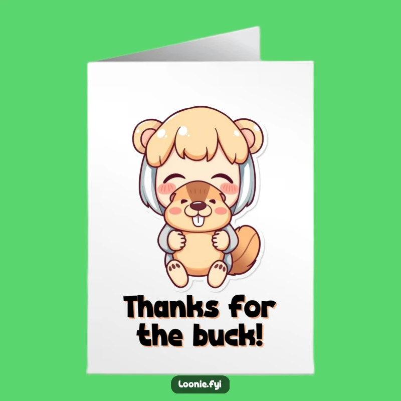 Free Printable Thank You Card: Funny Puppet Pal, Amusing Downloadable Gift!