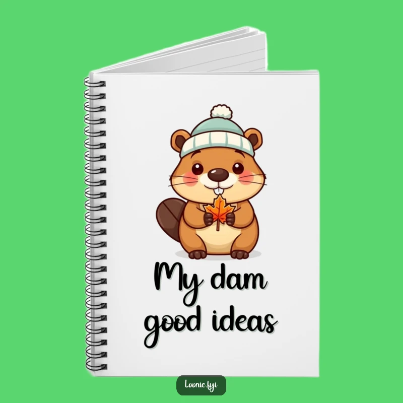 Funny Beaver Canada Notebook: Hilarious Journal for Your Canadian Thoughts