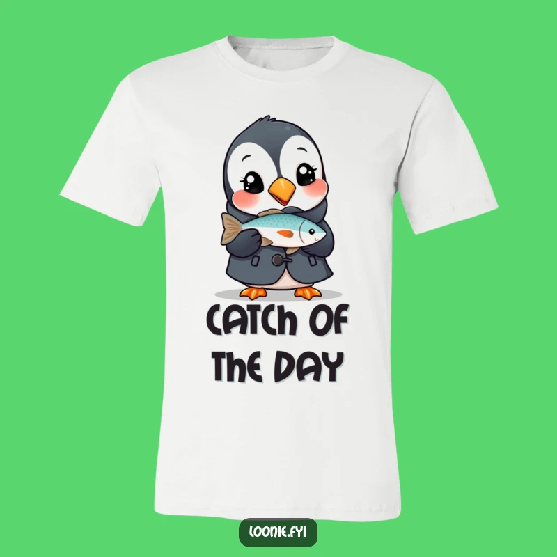 Funny Puffin Fish T-Shirt, Wear Your Delight With This Hilarious Tee!