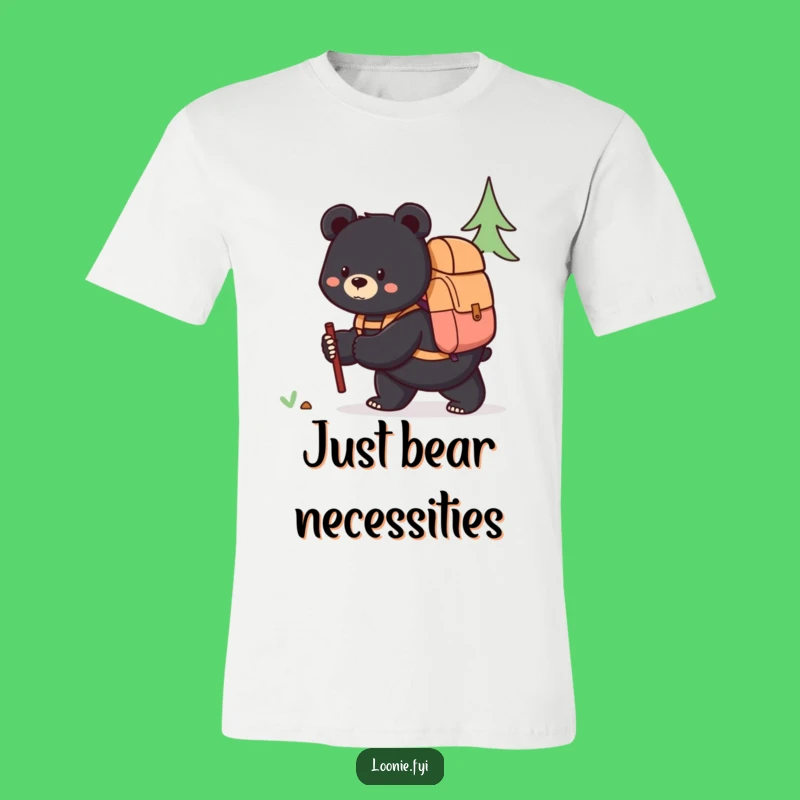 Funny Bear Explorer T-Shirt, Adventure Awaits This Hilarious Tee!